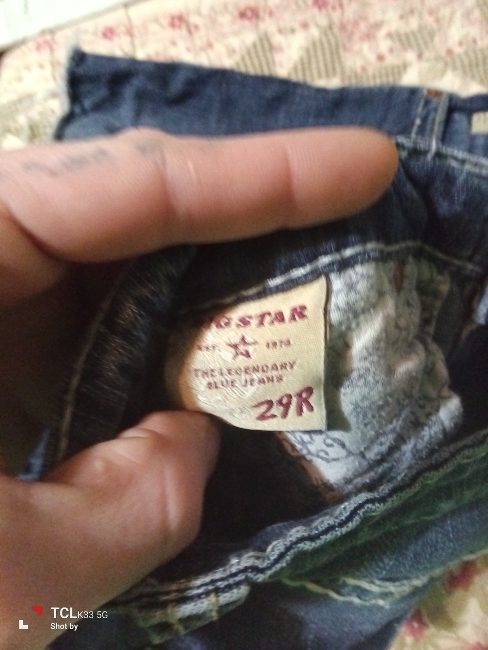 G-Star Slim Men’s Jeans in Dark Blue Denim
